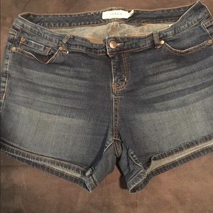 Torrid Size 18 denim shorts